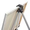 KINGART® Aluminum Tripod Artist Field & Display Easel, 66" Stand